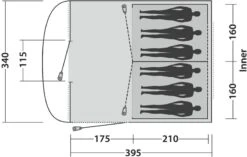 Easy Camp Edendale 600 Tunneltent 6 Persoons - Grijs 32 Easy Camp Edendale 600 Tunneltent 6 Persoons - Grijs -Outwell Winkel 1278 1900 88606f57 e3cb 4c30 8898 4536f255e167 1280x960