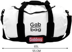 Gabbag Travel M 65L Waterdichte Tas - Wit 7 Gabbag Travel M 65L Waterdichte Tas - Wit -Outwell Winkel 4 0jgr410 000 resultaat