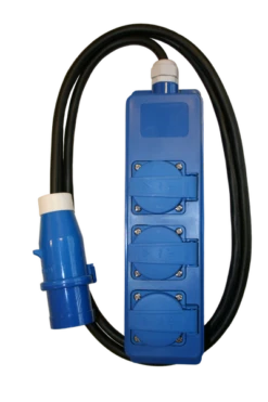 Haba Triple-unit Doos + CEE-stekker 1,5m