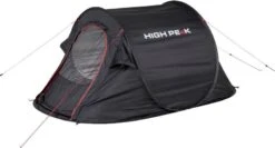 High Peak Vision 2 Pop-up Tent - 2 Persoons - Zwart -Outwell Winkel 646 1200 4001690102803.pt03