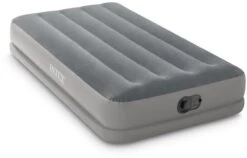 Intex Prestige Mid-Rise Luchtbed - Eenpersoons - Ingebouwde Elektrische Pomp