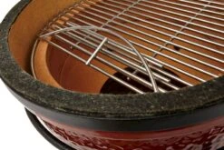 Kamado Joe Junior Barbecue -Outwell Winkel 800 1200 kamadojoejr grillgrateheatdeflectorstand3 cmyk