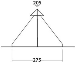 Easy Camp Bolide 400 Tipitent - 4 Personen -Outwell Winkel 900 1090 plattegrond bolide 3