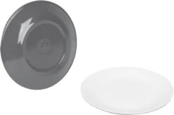 Bo-Camp Melamine Serviesset - 16-delig - Grijs -Outwell Winkel 900 1271 6181274 02