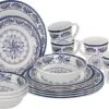 Bo-Camp Old Dutch Melamine Serviesset - 16-delig 1 Bo-Camp Old Dutch Melamine Serviesset - 16-delig -Outwell Winkel 900 1274 6181360