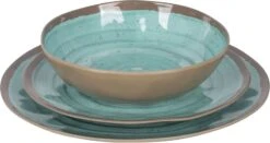 Bo-Camp Halo Melamine Serviesset - 12-delig - Aqua -Outwell Winkel 900 1327 6181392 05