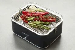 Barbecook Carlo Houtskool Tafelbarbecue - Grijs -Outwell Winkel 900 1350 bc cha 1015 sf 01 hr