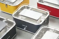 Barbecook Carlo Houtskool Tafelbarbecue - Grijs -Outwell Winkel 900 1350 bc cha 1015 sf 10 hr