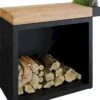 OFYR Butcher Block Storage 90 Black - Teak Wood -Outwell Winkel 900 753 butcher block storage 90 black tw