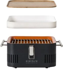 Everdure Cube Houtskool Barbecue - Zwart 7 Everdure Cube Houtskool Barbecue - Zwart -Outwell Winkel 900 821 9312646028869 2