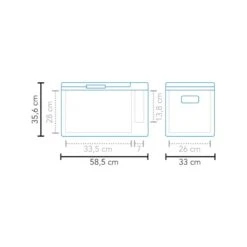 Mestic MCC-25 Compressor Koelbox - 25 Liter 14 Mestic MCC-25 Compressor Koelbox - 25 Liter -Outwell Winkel 900 900 1502930h5