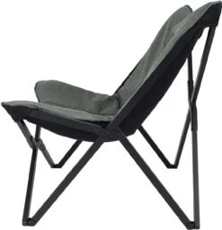 Bo-Camp Industrial Molfat Relaxstoel - Groen/Grijs -Outwell Winkel 900 912 1200353 06