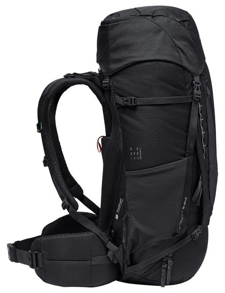 Vaude Asymmetric Rugzak - 52 + 8 Liter - Zwart - Heren 5 Vaude Asymmetric Rugzak - 52 + 8 Liter - Zwart - Heren - Afbeelding 3