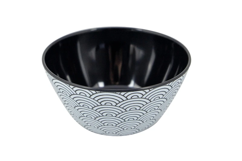 Bo-Camp Mix & Match Melamine Serviesset - 16-delig - Zwart 4 Bo-Camp Mix & Match Melamine Serviesset - 16-delig - Zwart - Afbeelding 2