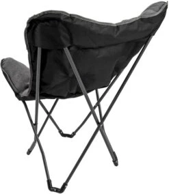 Bo-Camp Urban Outdoor Grainger Vlinderstoel - Antraciet 17 Bo-Camp Urban Outdoor Grainger Vlinderstoel - Antraciet -Outwell Winkel bo camp grainger vlinderstoel grijs 14
