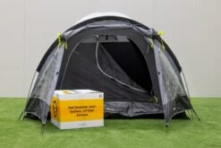 Kampa Brighton Grey 3 Tunneltent - 3 Persoons 12 Kampa Brighton Grey 3 Tunneltent - 3 Persoons -Outwell Winkel brightongrey3 3