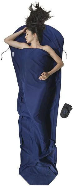 Cocoon Lakenzak Microvezel Mummymodel - Blauw