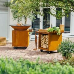 OFYR Mise En Place Table 65 PRO Corten - Teak Wood 9 OFYR Mise En Place Table 65 PRO Corten - Teak Wood -Outwell Winkel ofyr mise en place table 65 pro corten teak wood 5