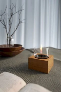 Tenderflame Poppy 14 Tafelhaard - Naturel 7 Tenderflame Poppy 14 Tafelhaard - Naturel -Outwell Winkel poppy 14 oak natural sfeer op maat 3 1