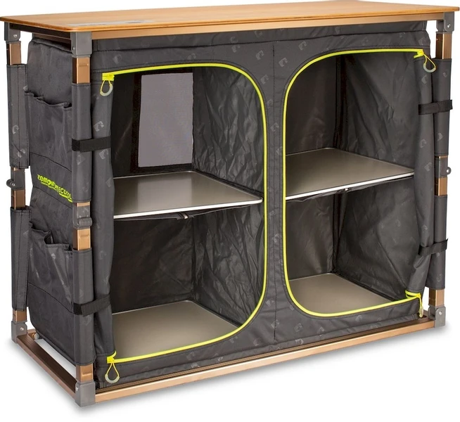 Zempire Eco Fold Twin V2 Opvouwbare Campingkast - Dubbel 3 Zempire Eco Fold Twin V2 Opvouwbare Campingkast - Dubbel