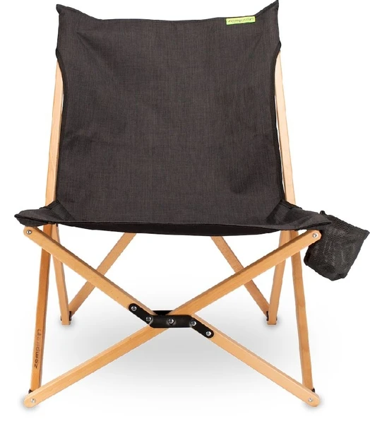 Zempire Roco Lounger V2 Vlinderstoel - Zwart 4 Zempire Roco Lounger V2 Vlinderstoel - Zwart - Afbeelding 2